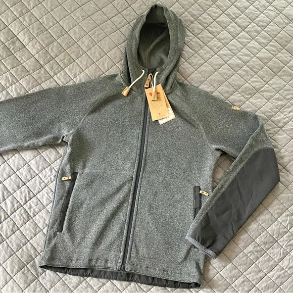 NWT Fjallraven Ovik Fleece Hoodie - Picture 3 of 16